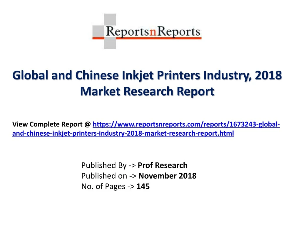 global and chinese inkjet printers industry 2018