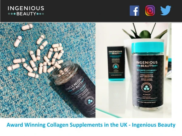 Award Winning Collagen Supplements in the UK - Ingenious Beauty