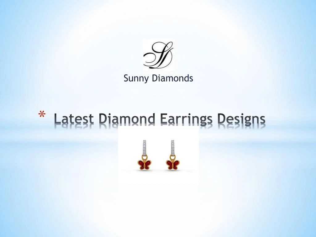 latest diamond earrings designs