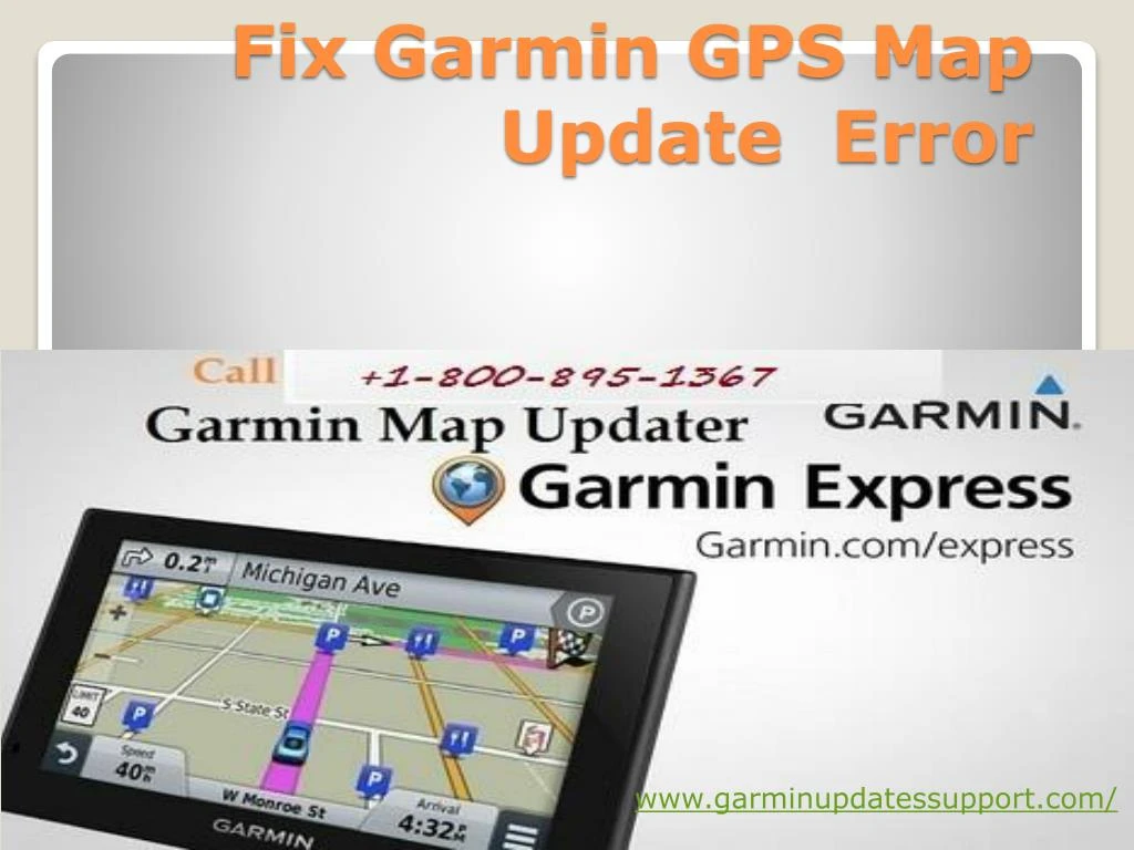 fix garmin gps map update error