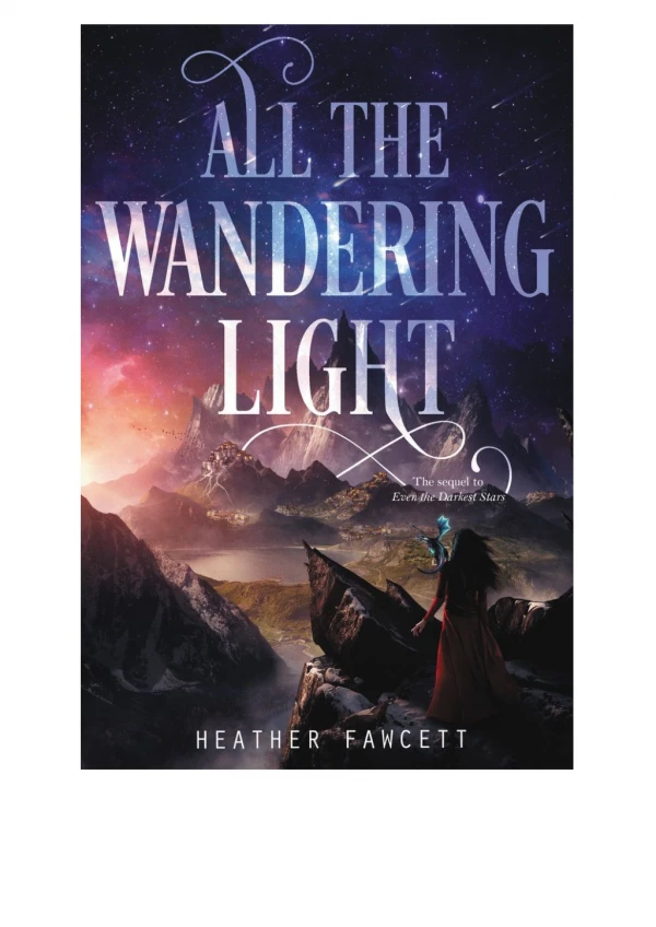[Read Book] Free All the Wandering Light By Heather Fawcett