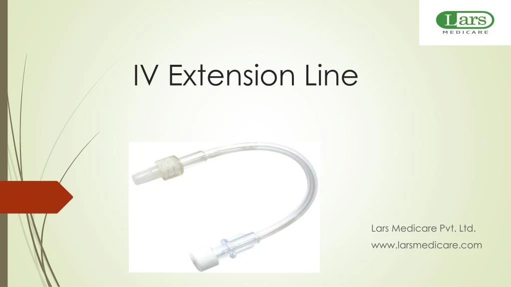 iv extension line