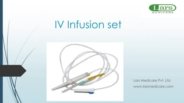 IV Infusion set