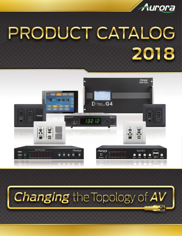 Aurora 2018 Product Catalog
