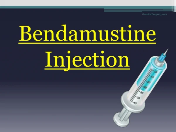Bendamustine Injection