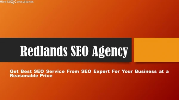 Redlands SEO Agency