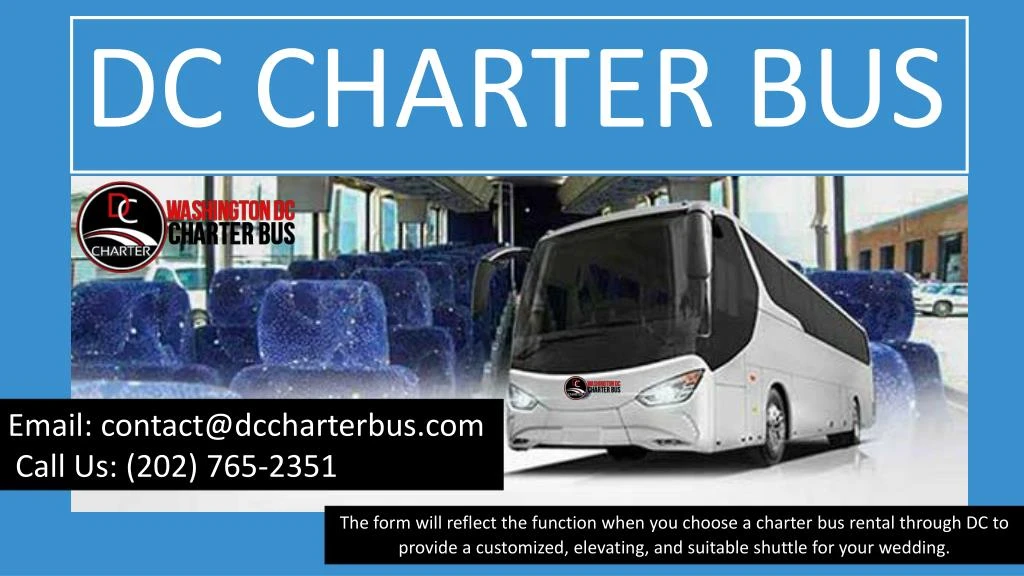 dc charter bus