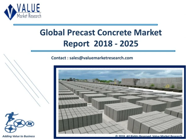 Precast Concrete Market - Industry Research Report 2018-2025, Globally