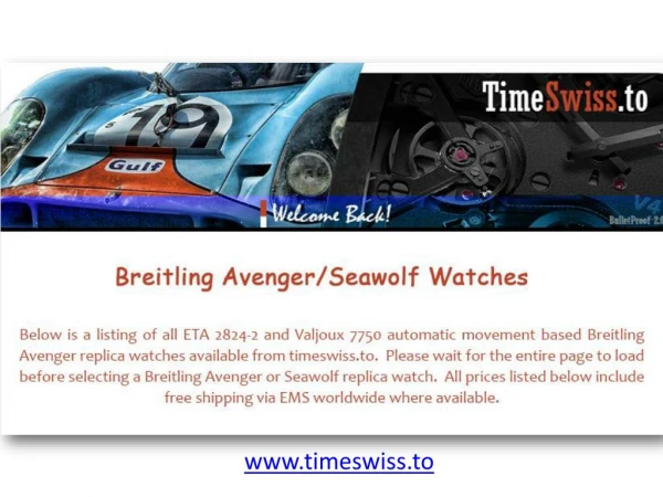 Breitling Avenger Seawolf Watches