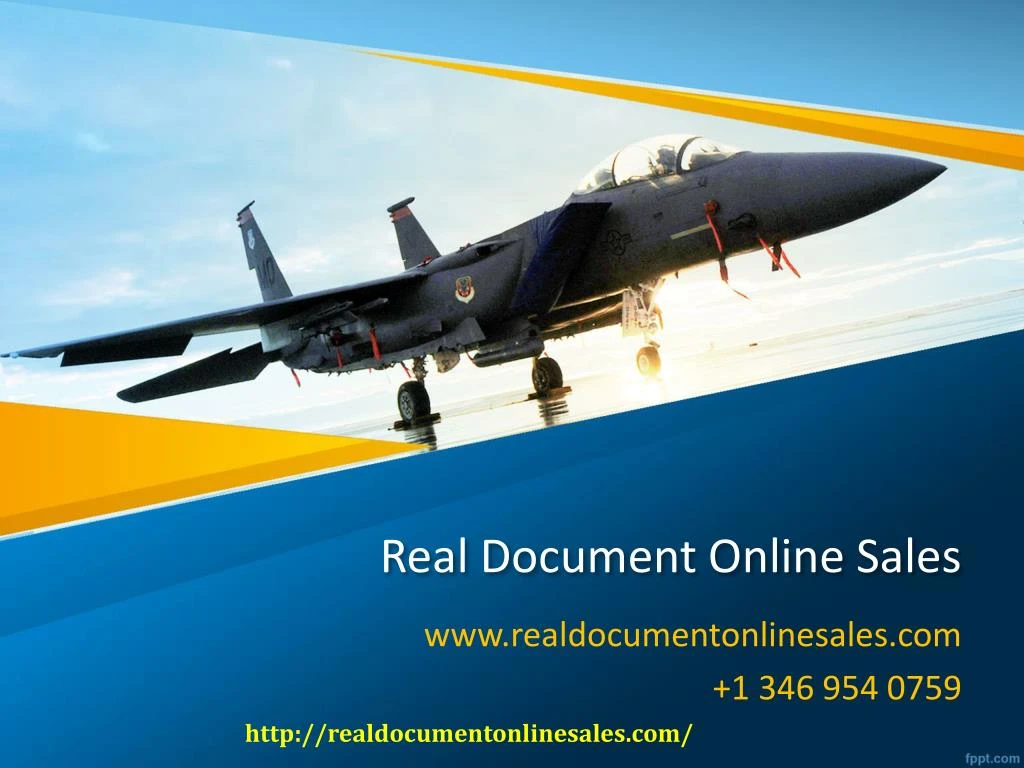 real document online sales