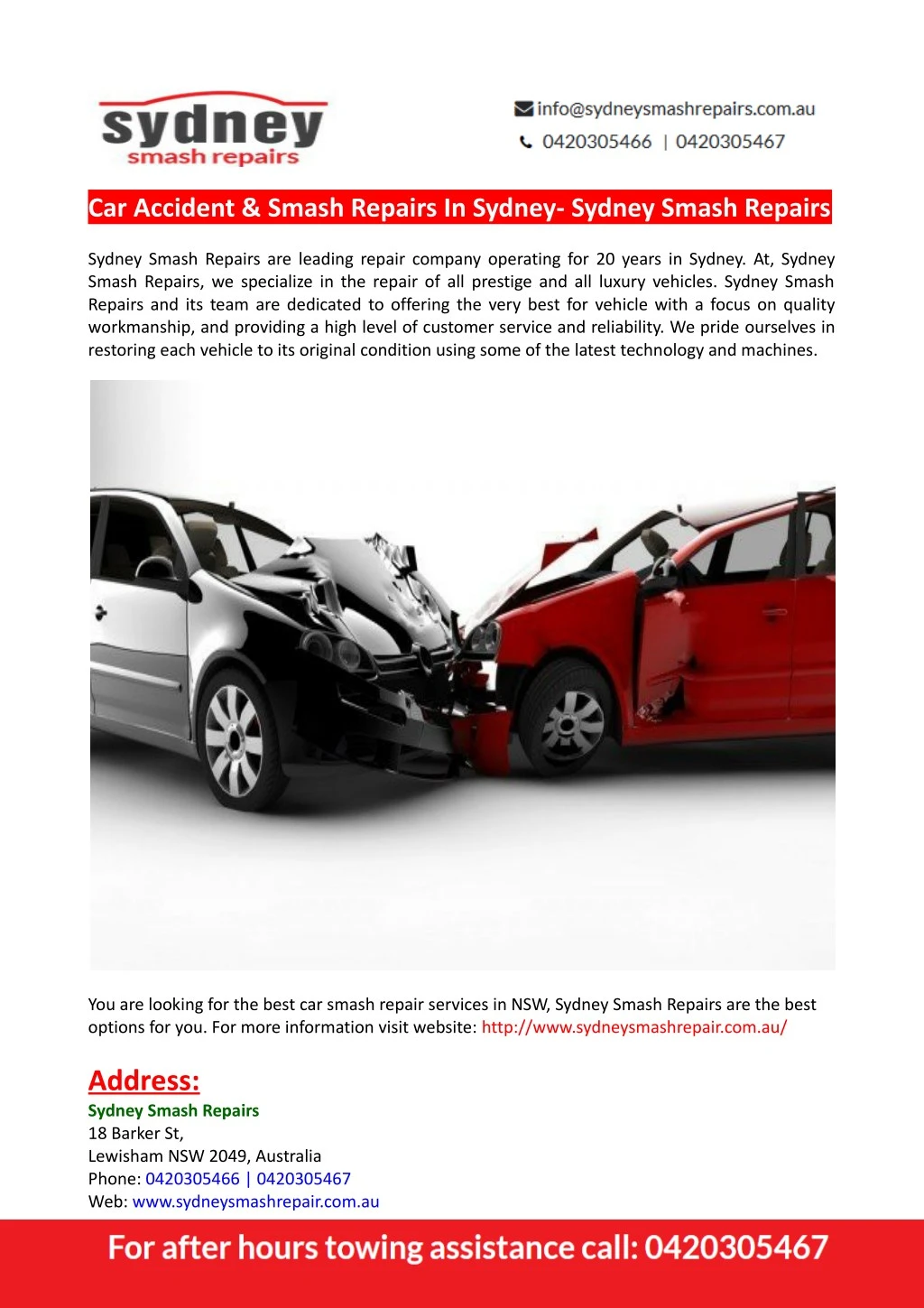 car accident smash repairs in sydney sydney smash