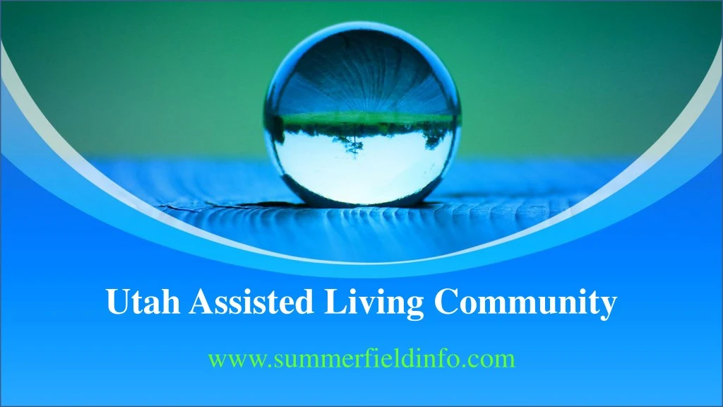 utah assisted living community