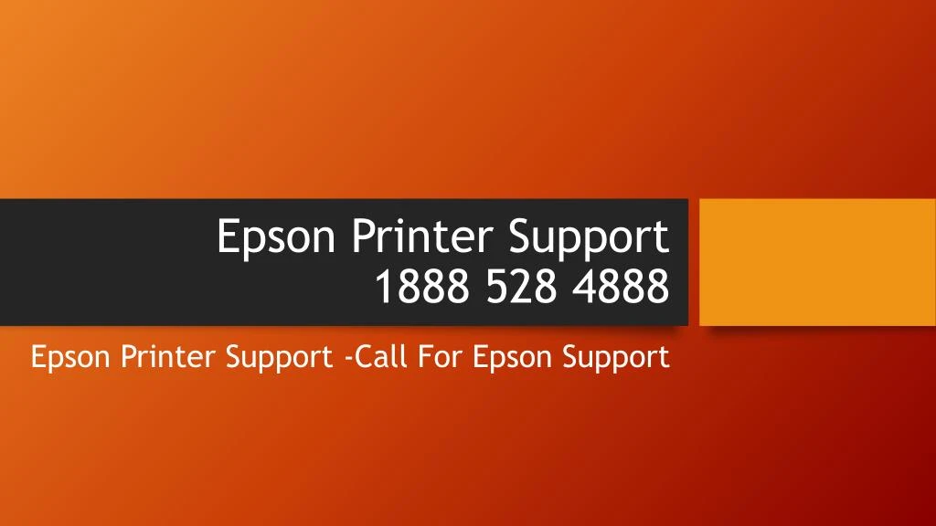 epson printer support 1888 528 4888
