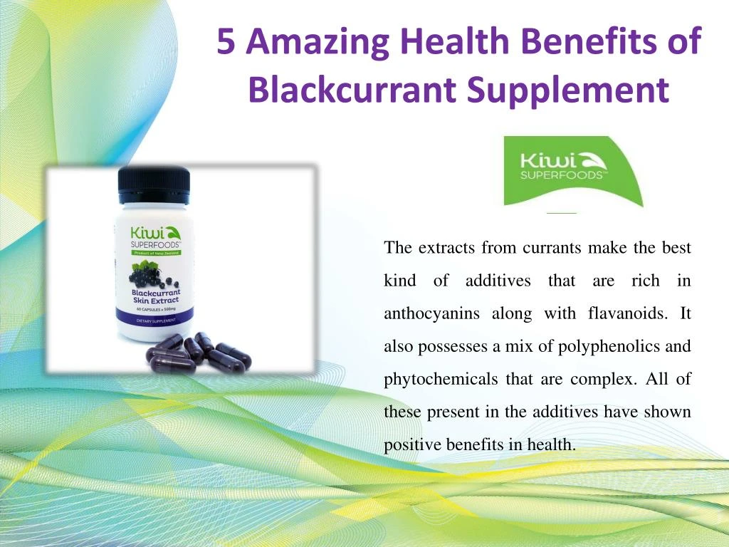 5 amazing health benefits of blackcurrant