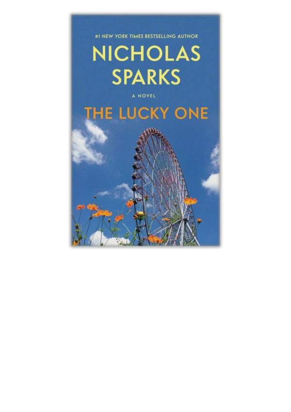 [PDF] Free Download The Lucky One By Nicholas Sparks