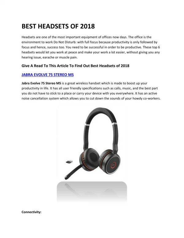 BEST HEADSETS OF 2018 | Wireless Headsets | Corded Headsets