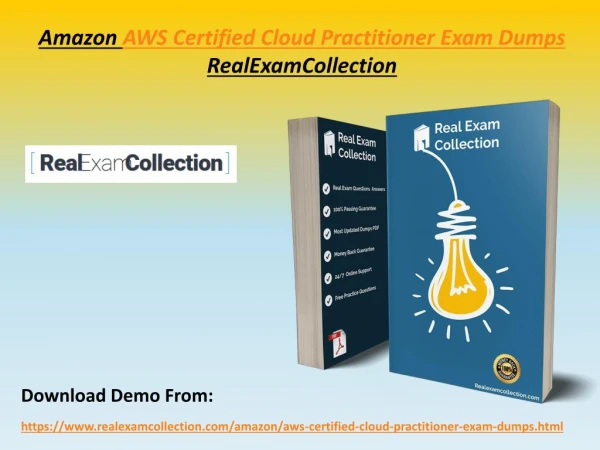 Buy Verified AWS Certified Cloud Practitioner Dumps Questions - RealExamCollection