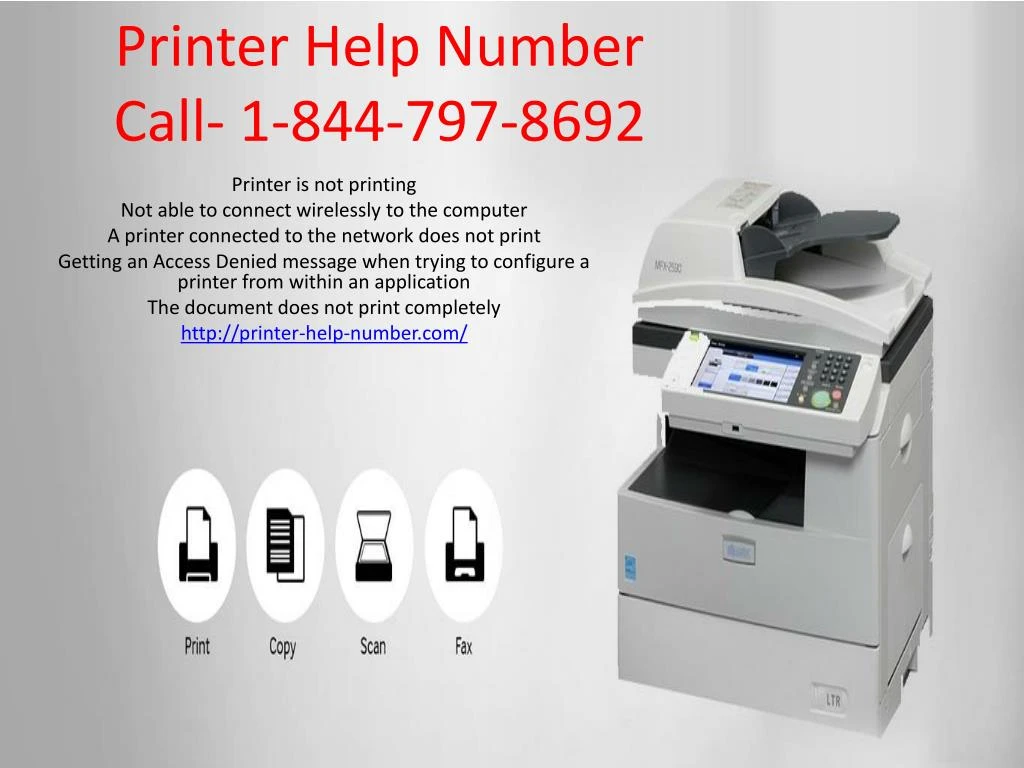 printer help number call 1 844 797 8692