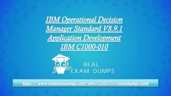 IBM C1000-010 Exam Study Guide - C1000-010 Question Answers Realexamdumps.com