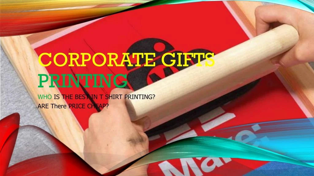 corporate gifts printing