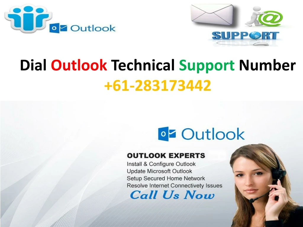 dial outlook technical support number 61 283173442