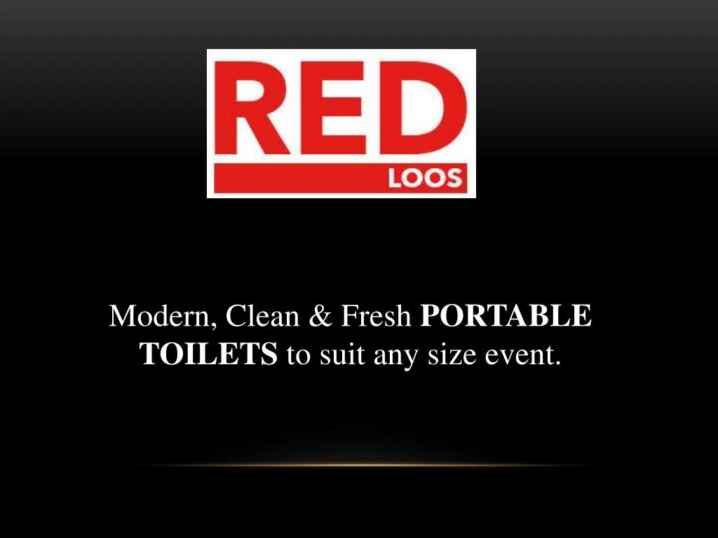 modern clean fresh portable toilets to suit