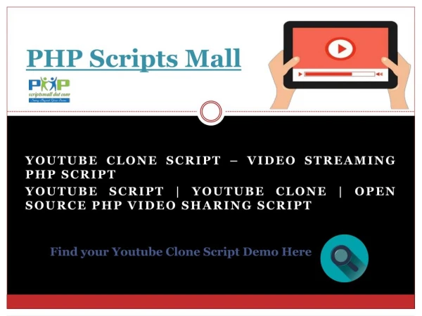 Youtube Clone Script - VideoStreaming PHP Script