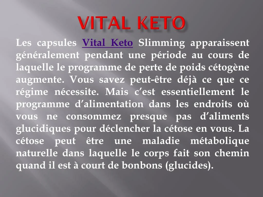 vital keto