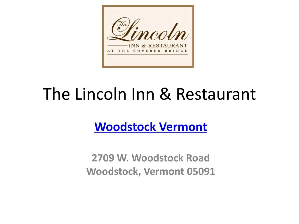 the lincoln inn restaurant