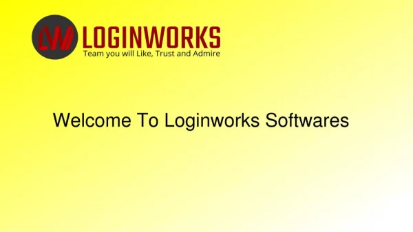 welcome to loginworks softwares