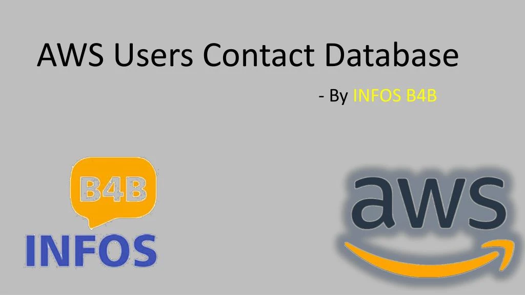 aws users contact database