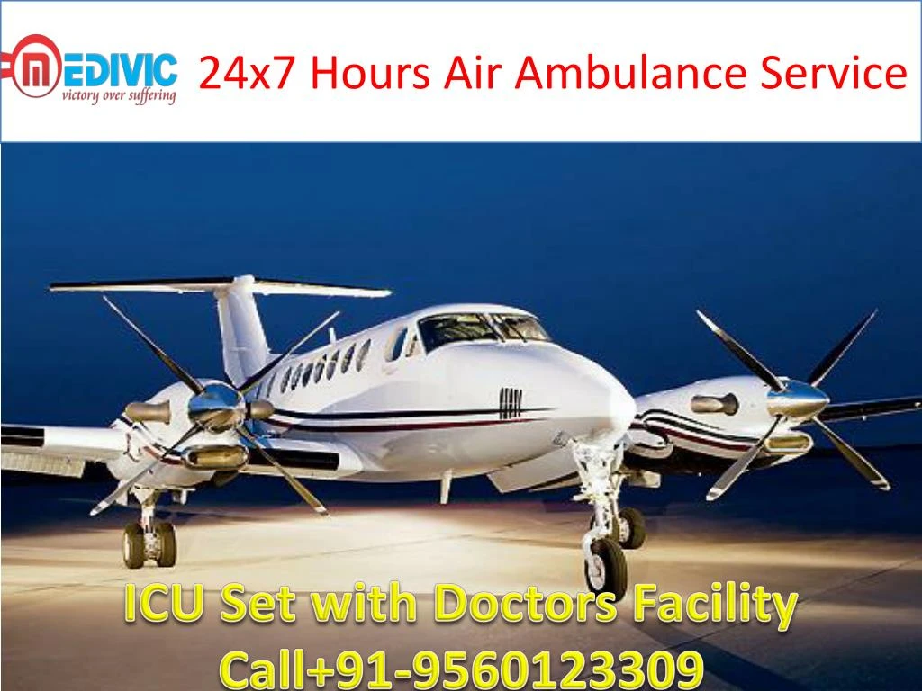 24x7 hours air ambulance service