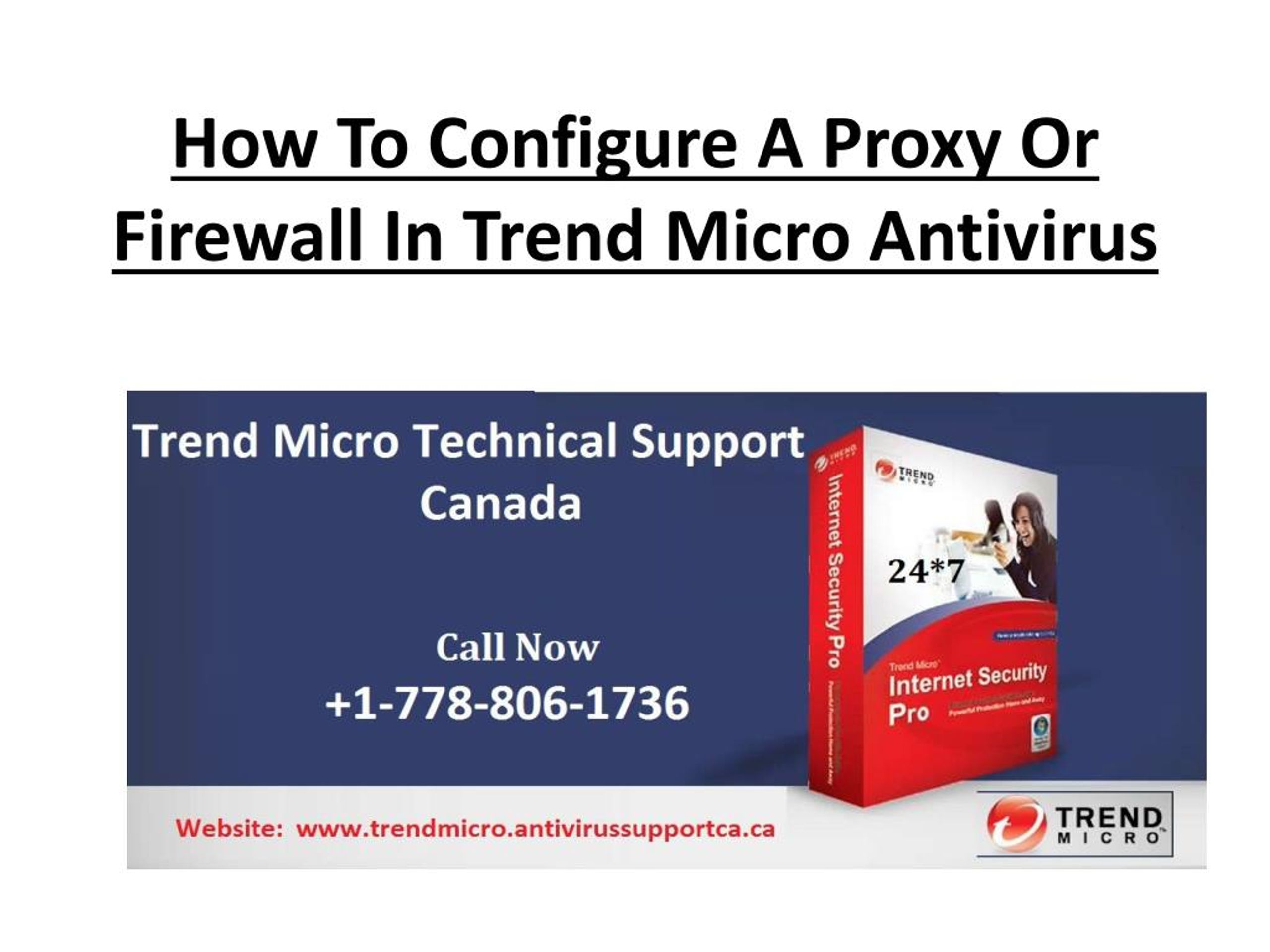 PPT - How To Configure A Proxy Or Firewall In Trend Micro Antivirus ...