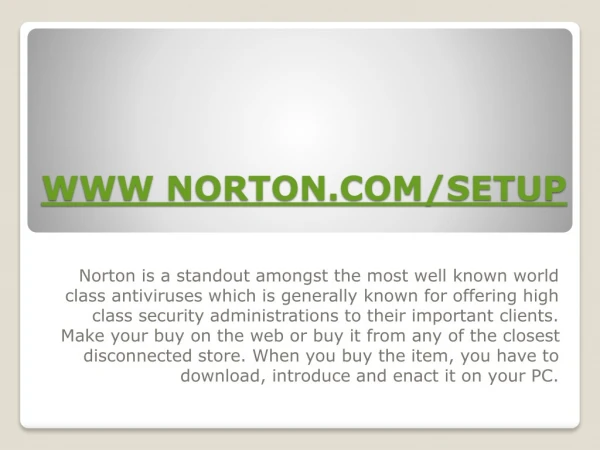 www.norton.com/setup-Norton Setup, Enter Norton Product Key