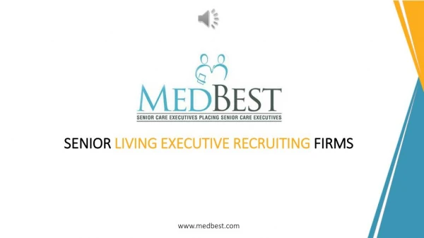 Senior living Executive Recruiting Service in Tampa - Medbest