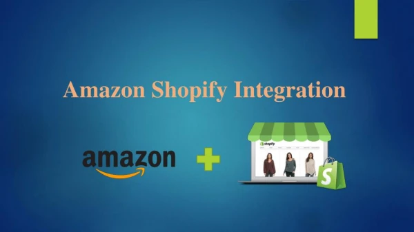 Amazon shopify integration Services