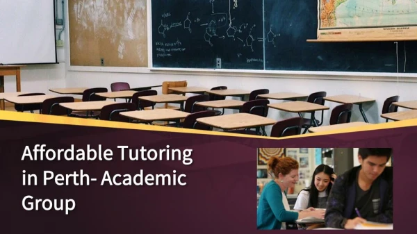 Affordable Tutoring in Perth- Academic Group