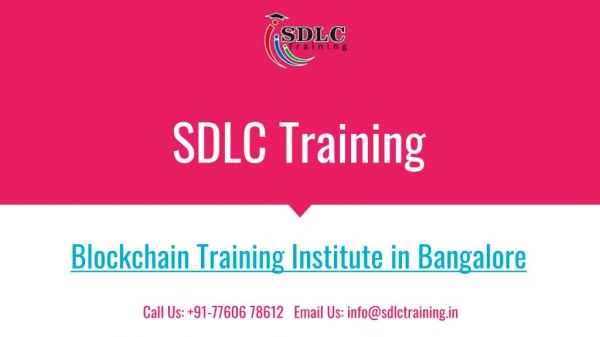 Learn Blockchain Course in Marathahalli, Bangalore