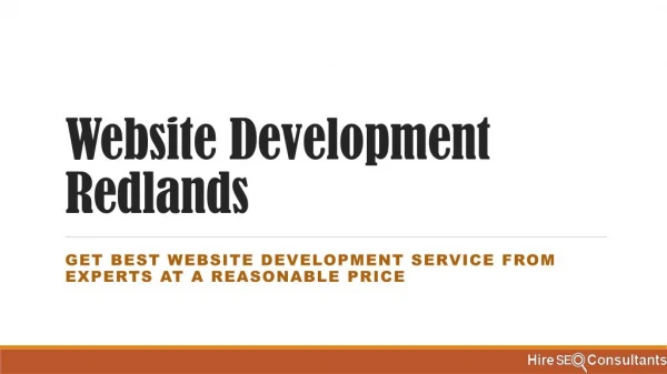 Website Development Service In Redlands