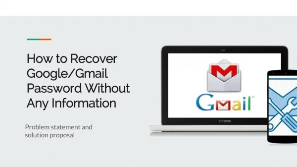 How to Recover Google Account Password Without Any Information