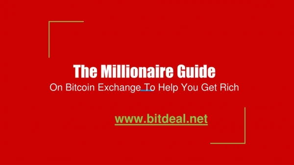 Bitcoin Exchange Startup Guide