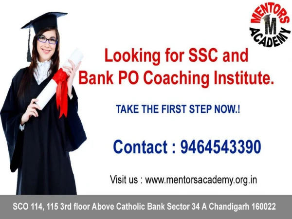 SSC Coaching Centre in Chandigarh