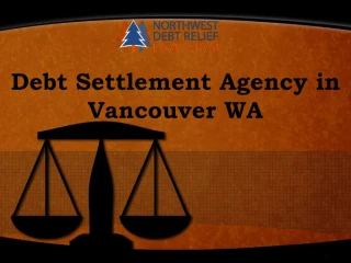 Debt Settlement Agency in Vancouver WA - slide 1