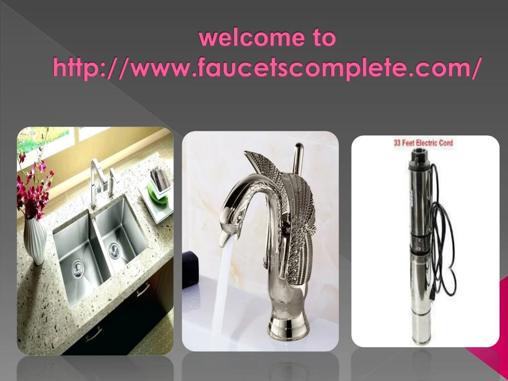 welcome to http www faucetscomplete com
