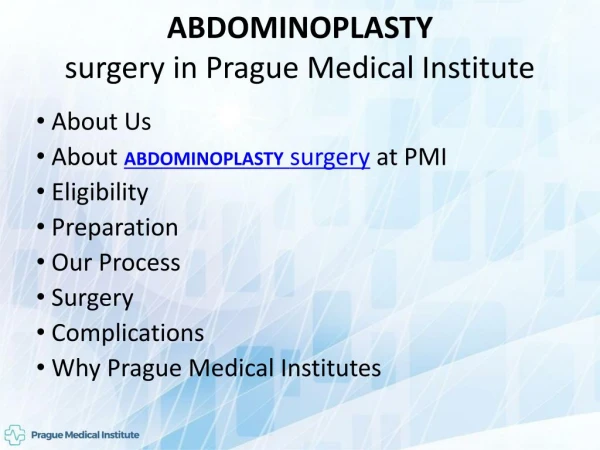 Abdominoplasty Surgery (Tummy Truck) Abroad | Prague Medical Institute