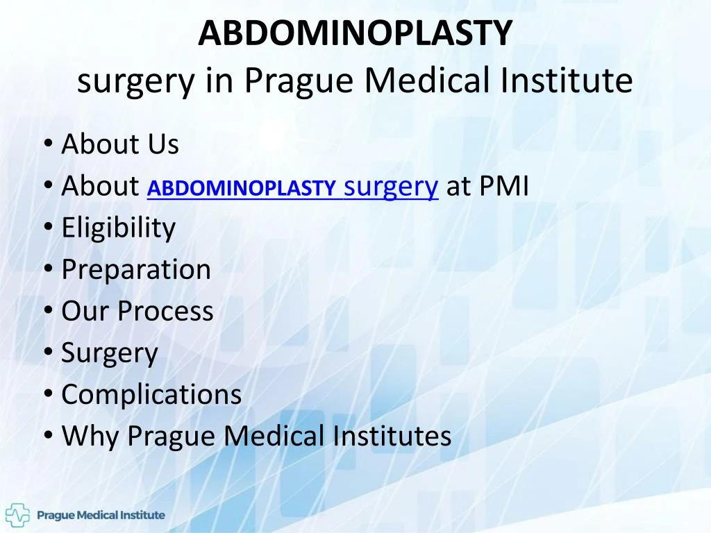 abdominoplasty surgery in prague medical institute