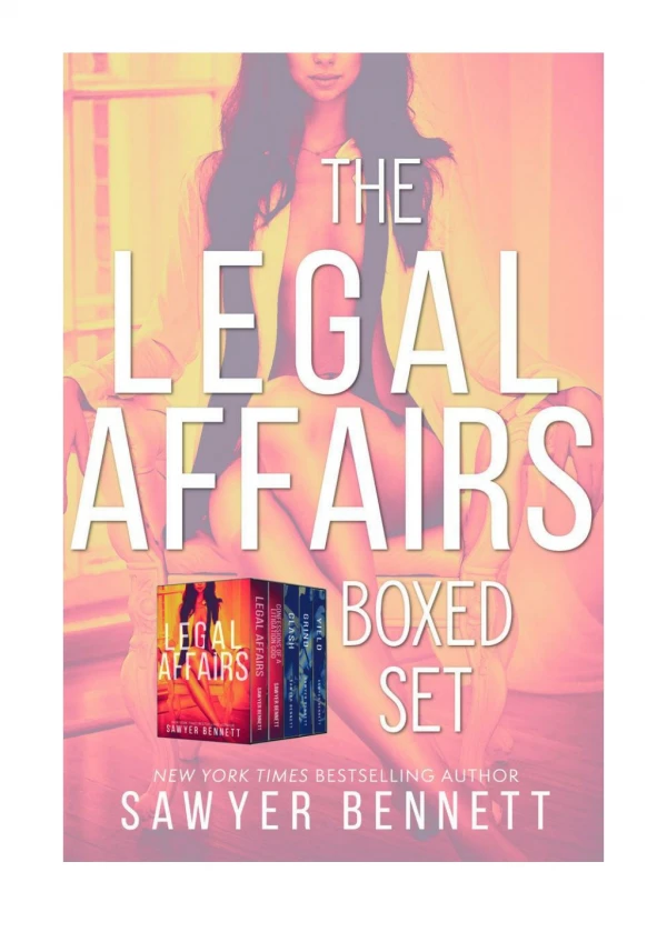 [PDF] The Legal Affairs Boxed Set by Sawyer Bennett
