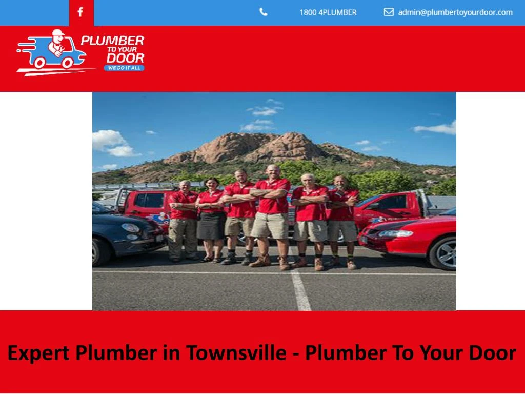 expert plumber in townsville plumber to your door