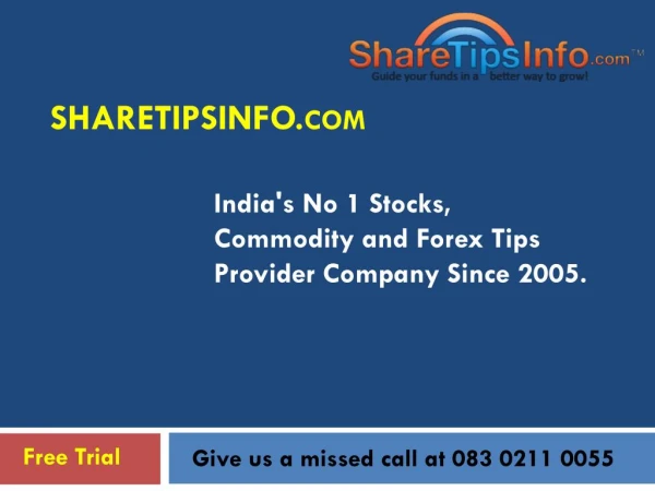 Stock Market Advice From Share Tips Info