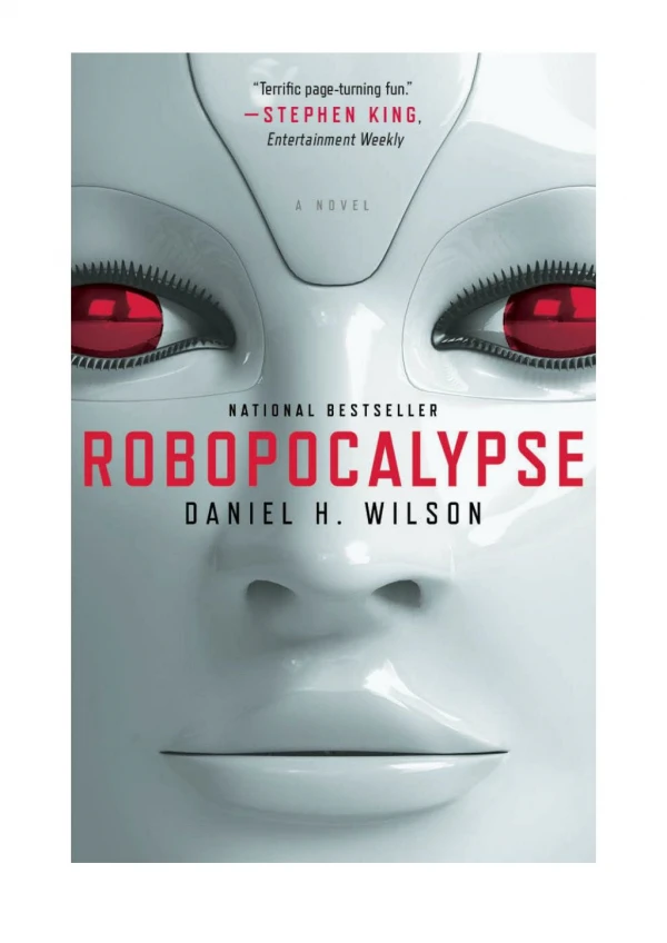 [PDF] Robopocalypse by Daniel H. Wilson